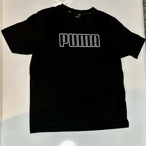 ✅Puma Double Down Men's Black Crewneck Tee, Men's L